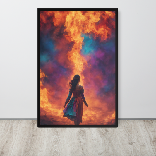 Fire, Water & The Girl - Posterix